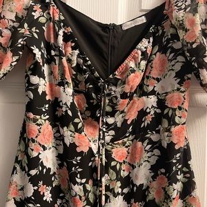 We’re All Pretty Girls mini floral dress